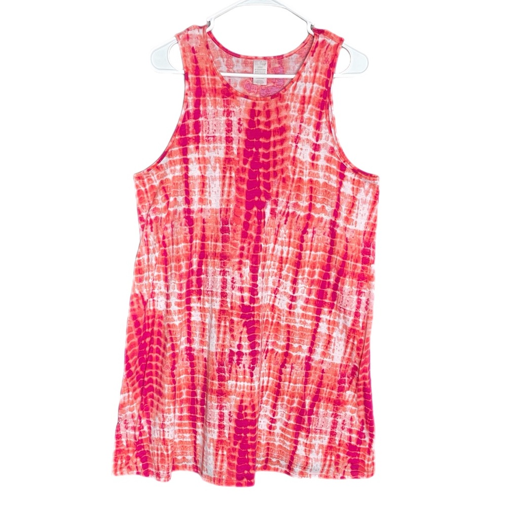 West Loop Midi Tank Dress Tie Dye Women’s Size Large